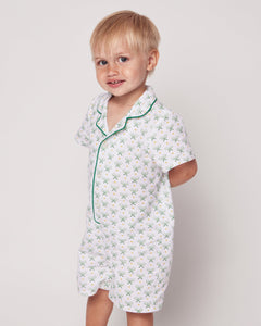 Baby’s Twill Summer Romper in Match Point