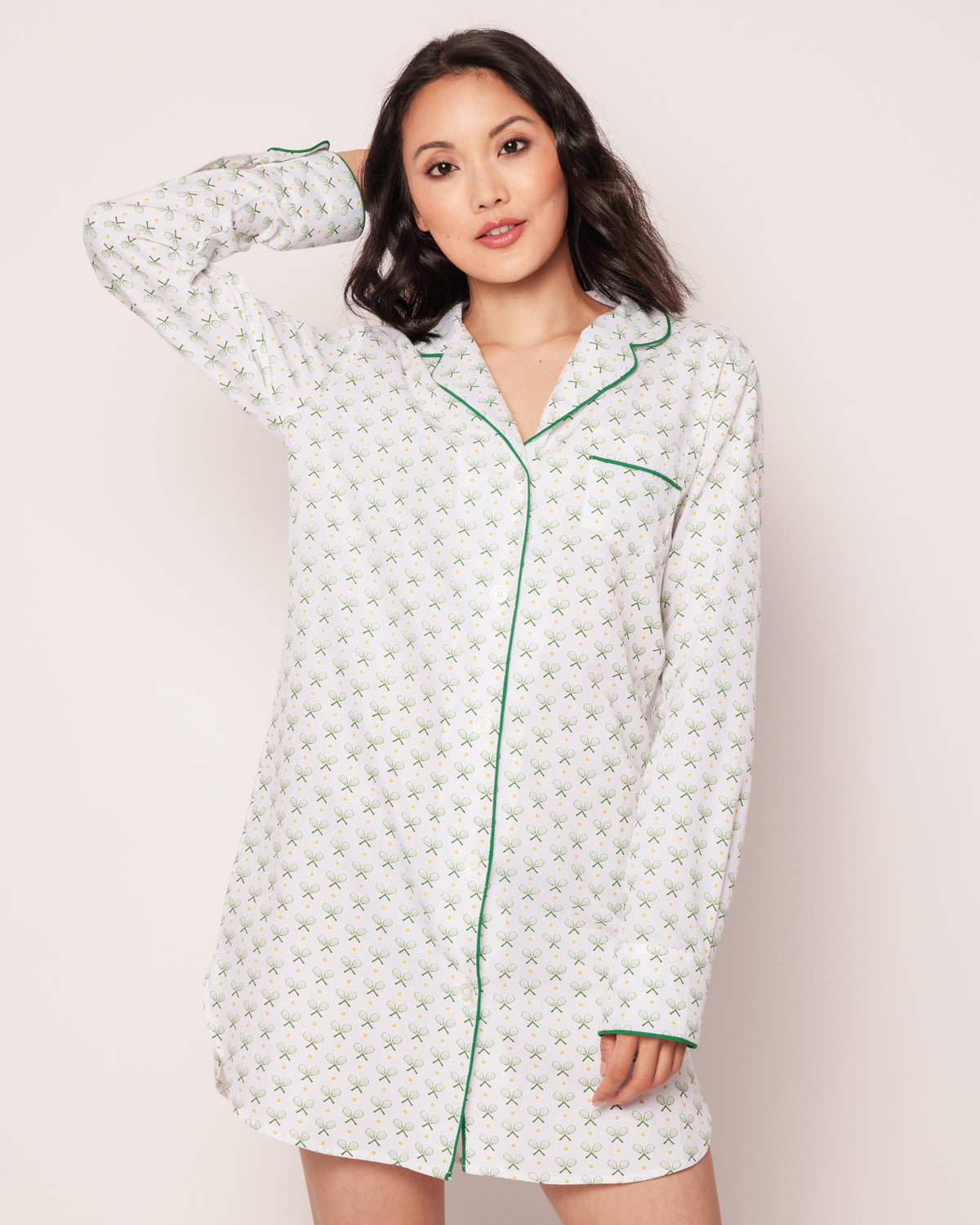 Women’s Twill Nightshirt in Match Point