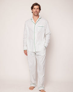 Men’s Twill Pajama Set in Match Point