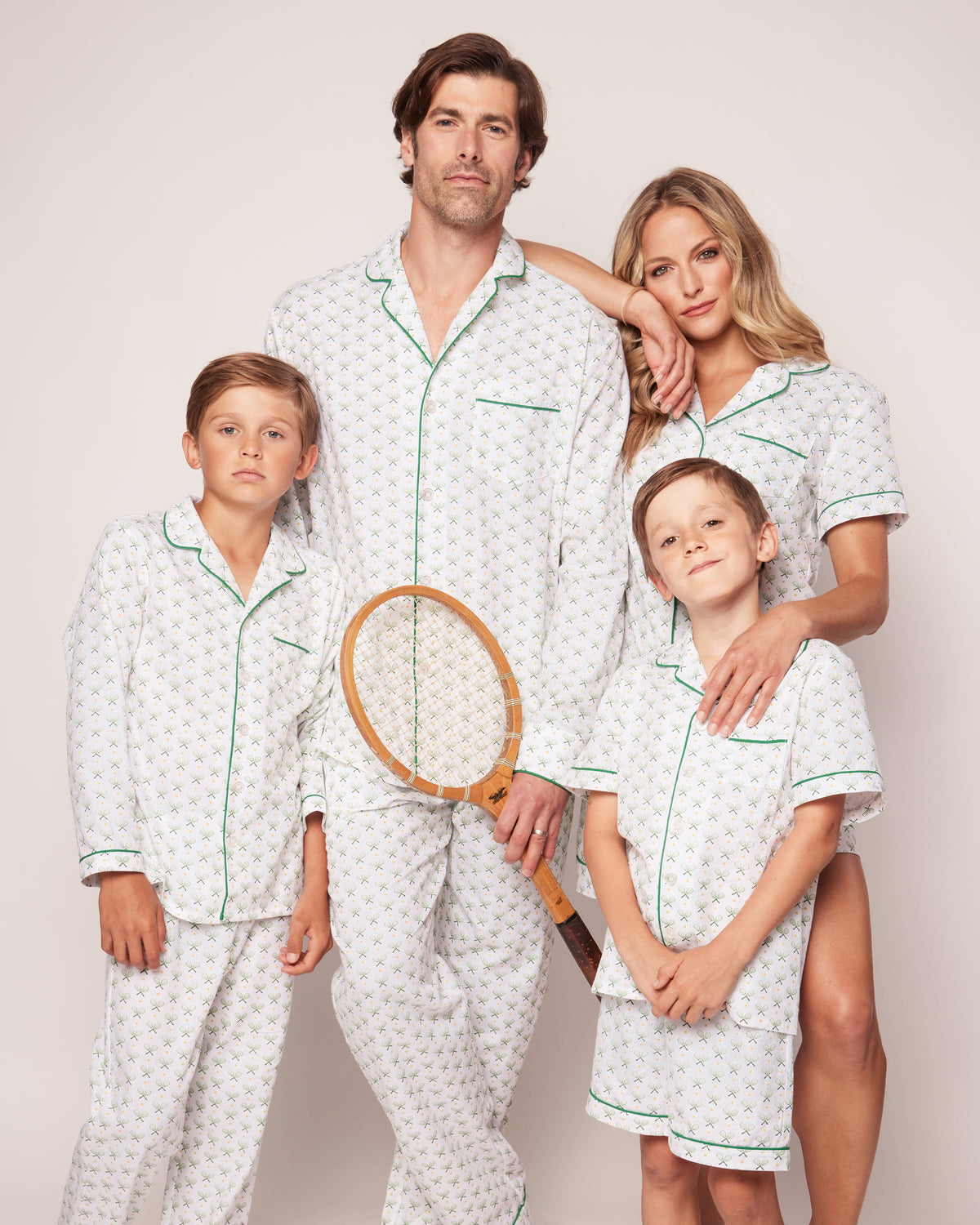 Men’s Twill Pajama Set in Match Point