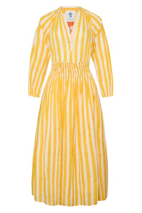 Porto Skirt in Yellow Stripe