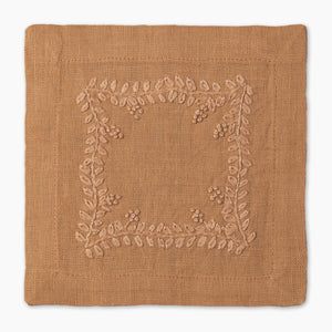 Prism Vine Linen Square Cocktail Napkins