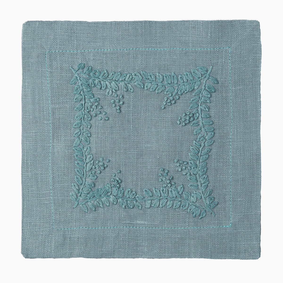 Prism Vine Linen Square Cocktail Napkins