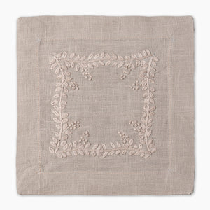 Prism Vine Linen Square Cocktail Napkins