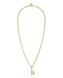 The Puffy Initial Necklace