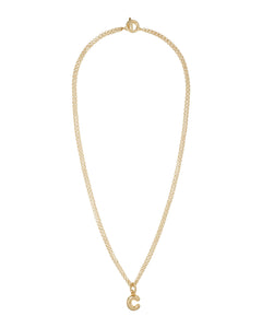 The Puffy Initial Necklace