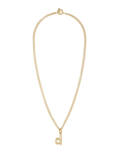 The Puffy Initial Necklace