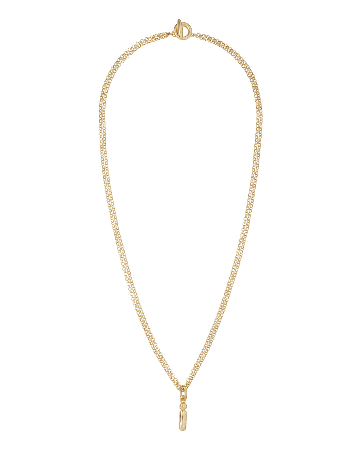 The Puffy Initial Necklace