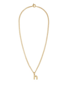 The Puffy Initial Necklace