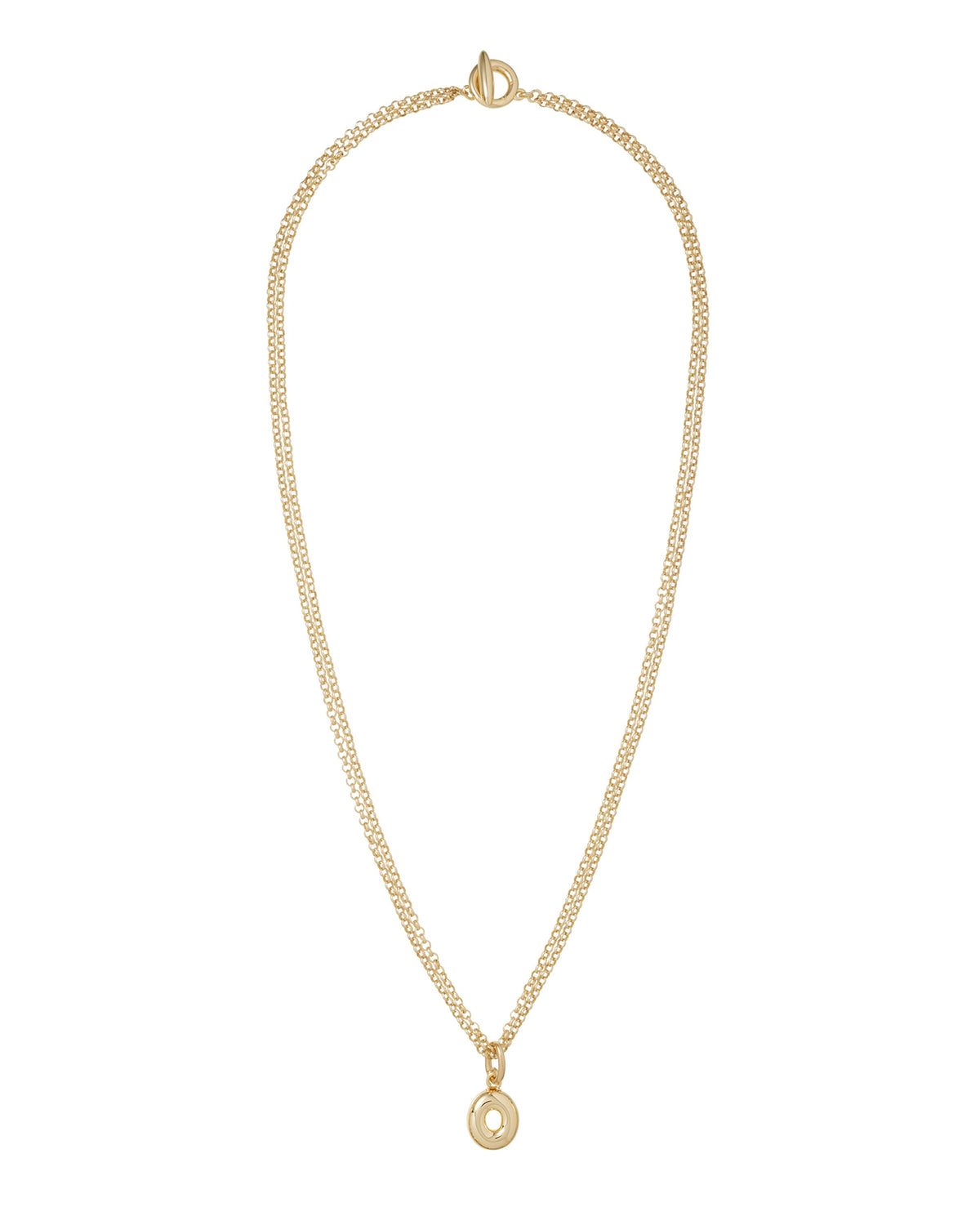 The Puffy Initial Necklace