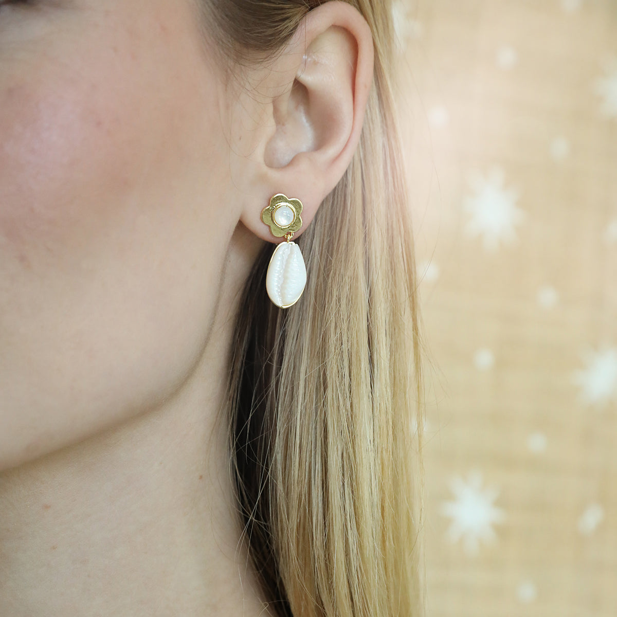 Puka Drop Earring