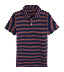 Color: Navy Breton Red