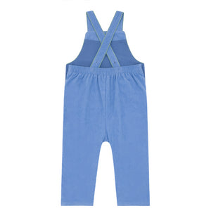 Baby Lagoon Blue Corduroy Overalls