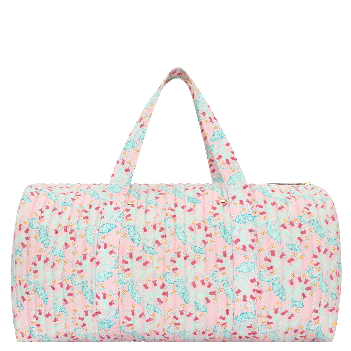 Bluebells Quilted Cotton Weekender Bag