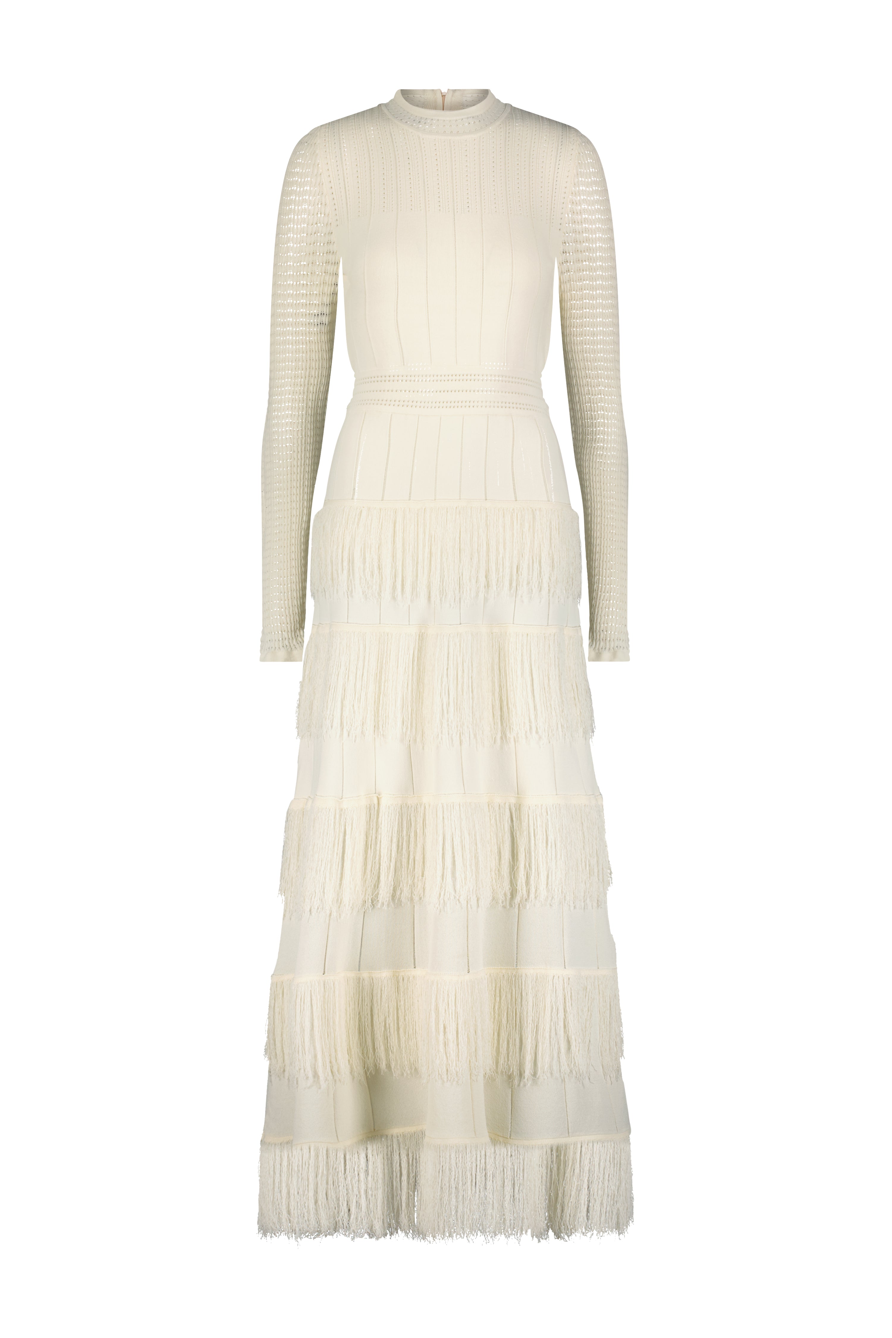 Fringe Knit Piper Dress