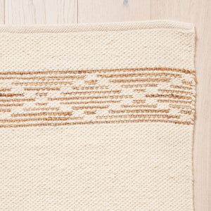 Sequoia Stripe Jute Rug in Natural