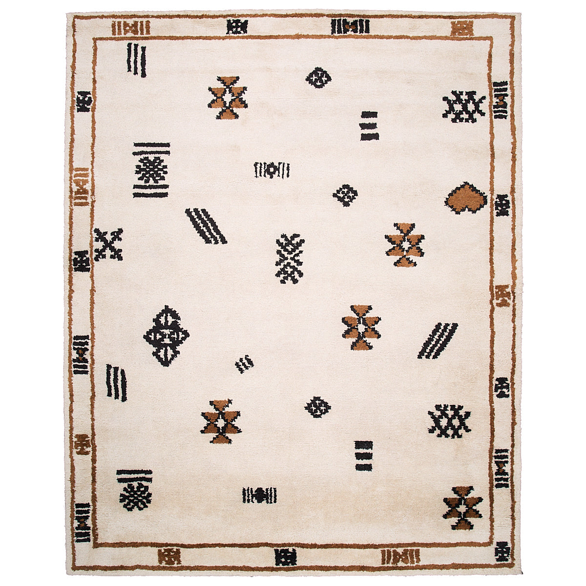 Samsun Moroccan Wool Rug in Carbon