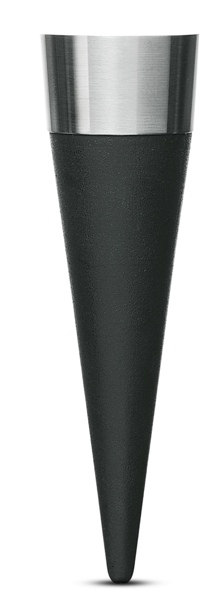 GC Wine Stopper in Black/Steel