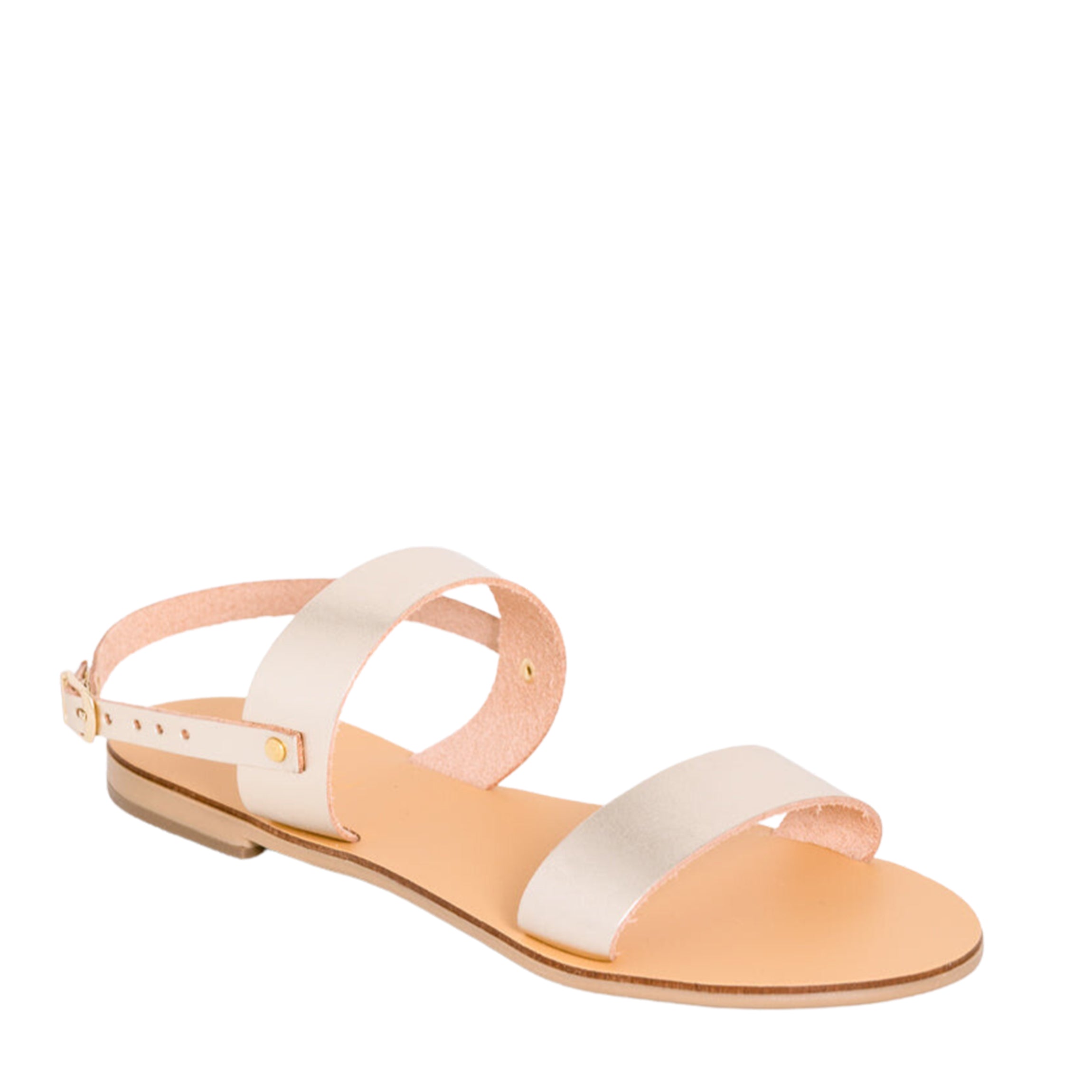 Rhodes Vegetable Tanned Leather Sandal