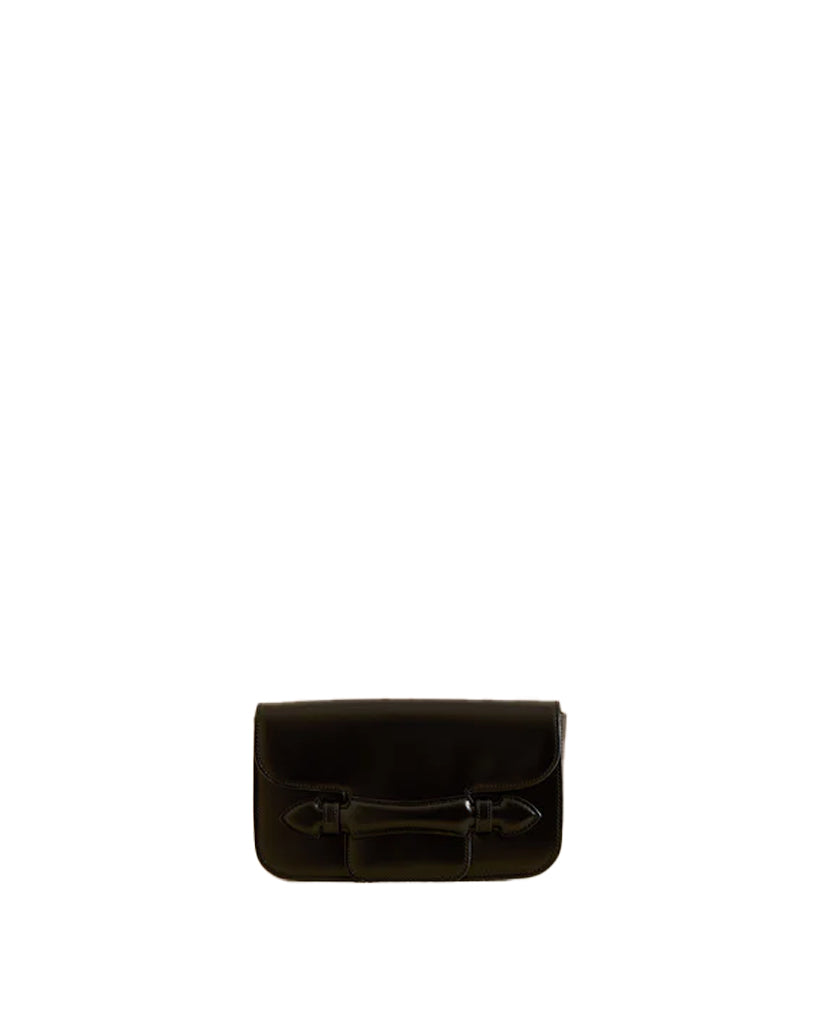 Romy Clutch in Black