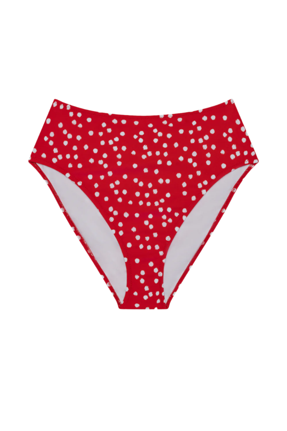 The Rose Bottom in Red Ikat Dot