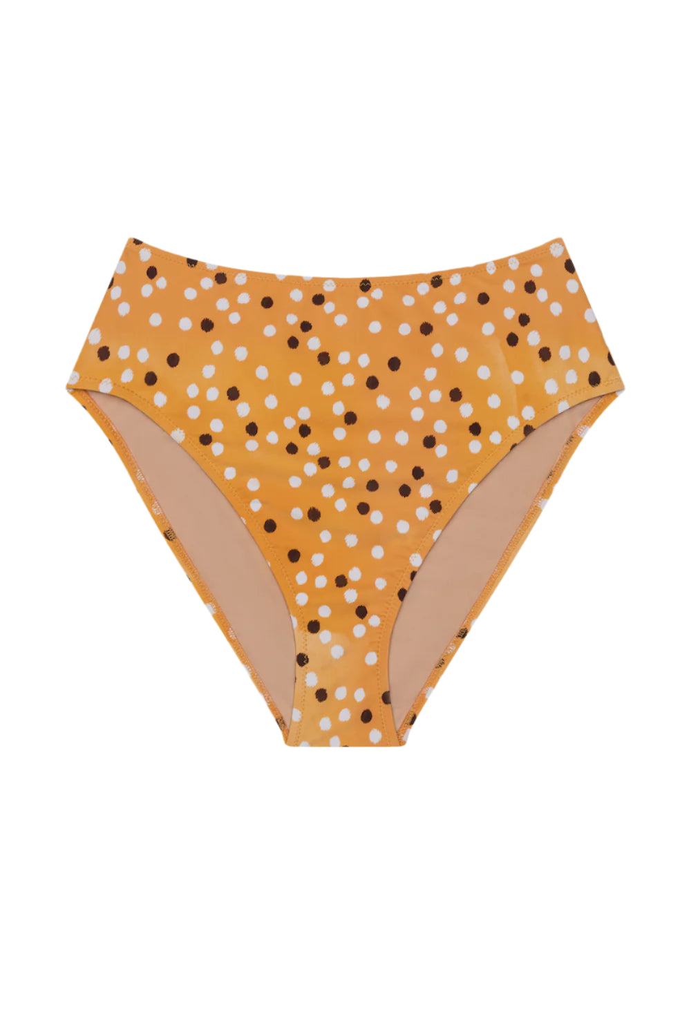 The Rose Bottom in Marigold Ikat Dot