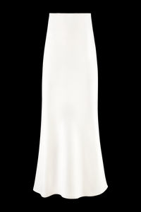 OTM Exclusive: Silk Avin Maxi Slip Skirt in Ivory