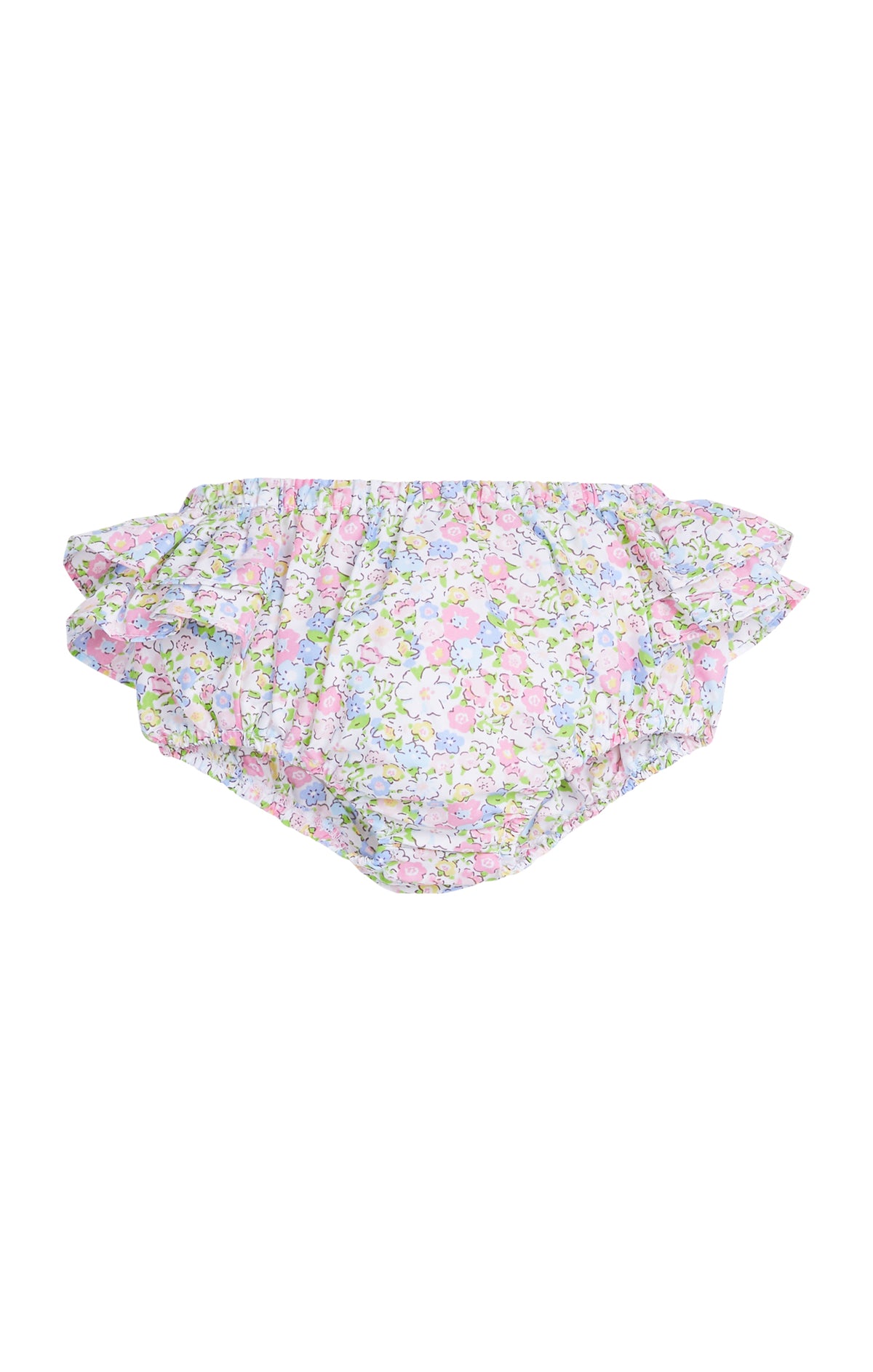 Ruffled Diaper Cover Cheekwood Floral