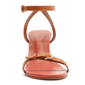 Aurora Mid Atanado Leather Sandal in Brown