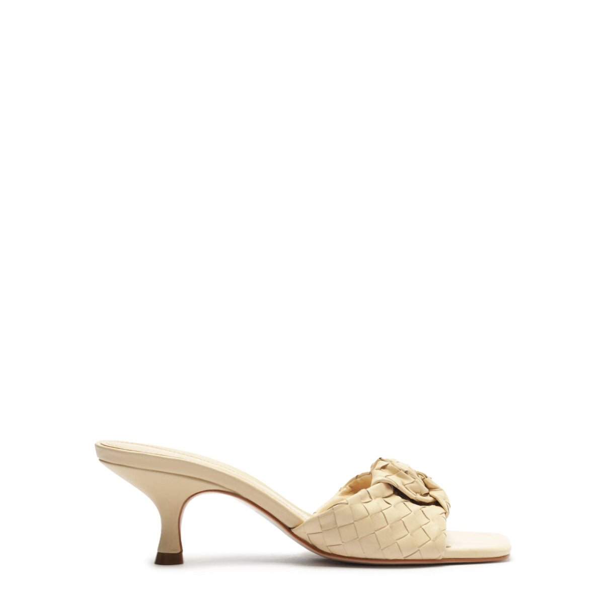 Kareena Knot Mule Sandal in Pearl