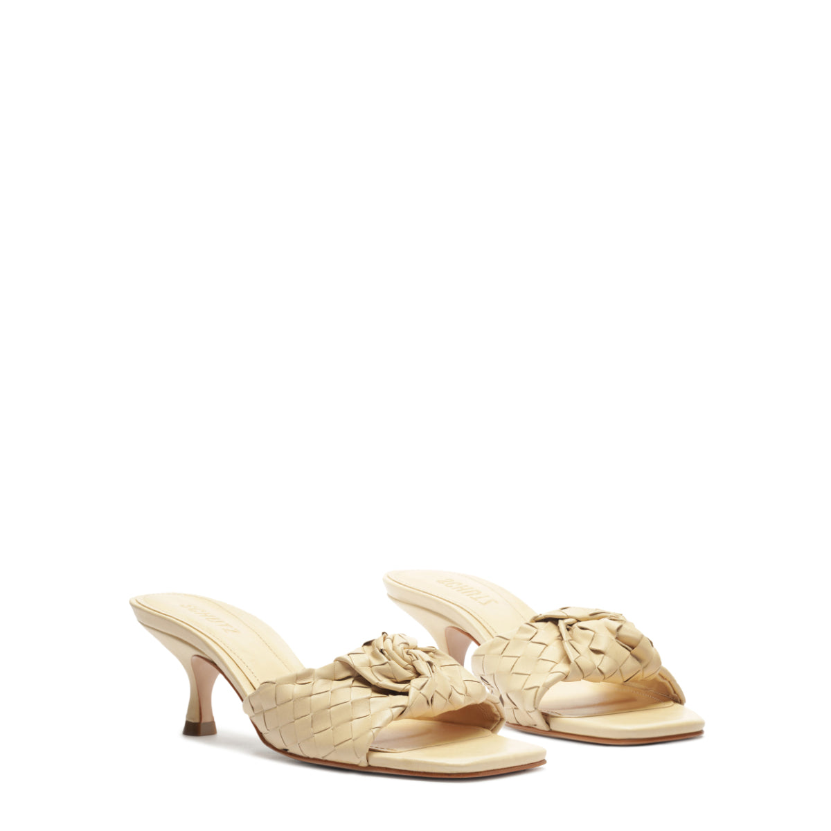 Kareena Knot Mule Sandal in Pearl