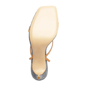 Bari Mid Atanado Leather Sandal in Caramel