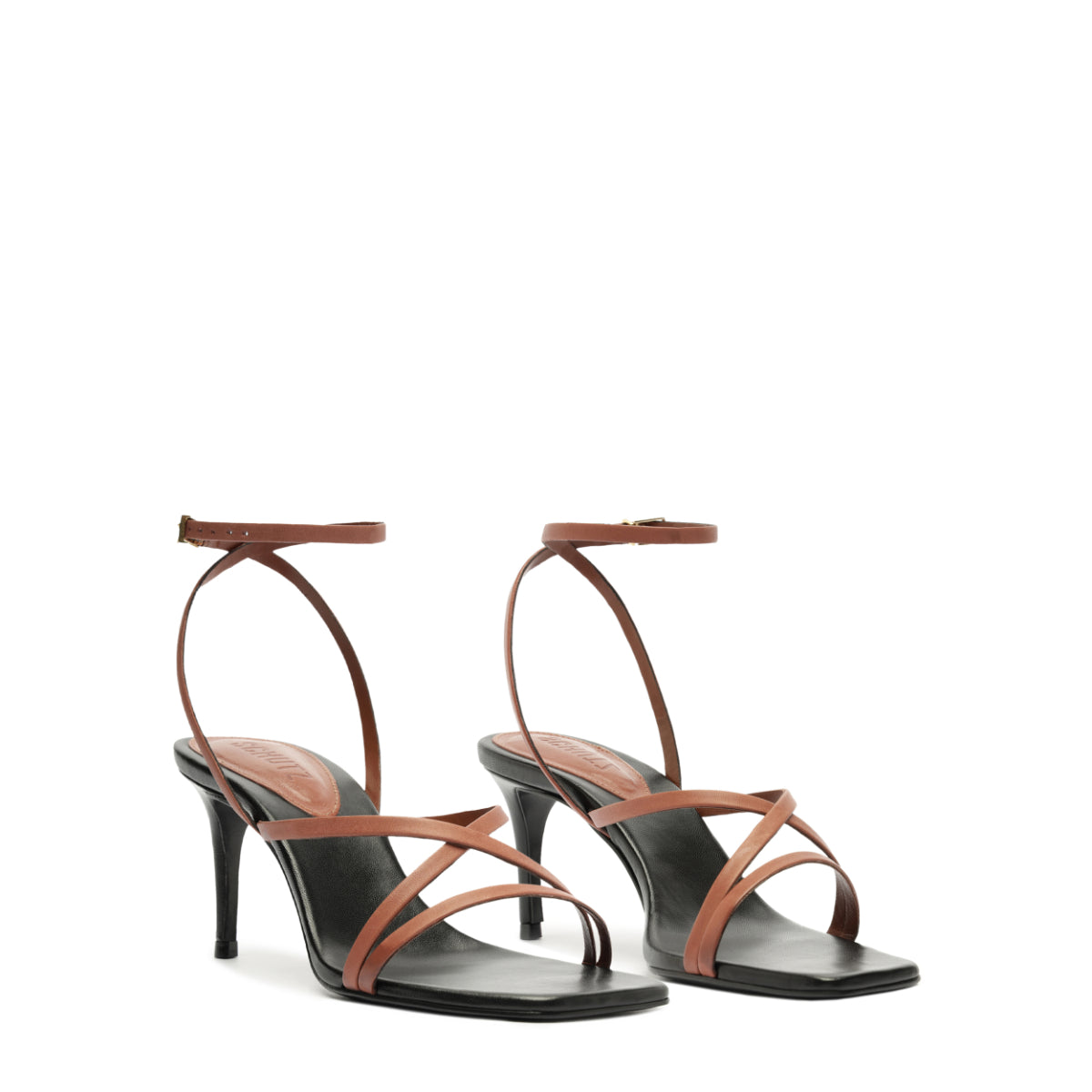 Bari Mid Sandal in Brown