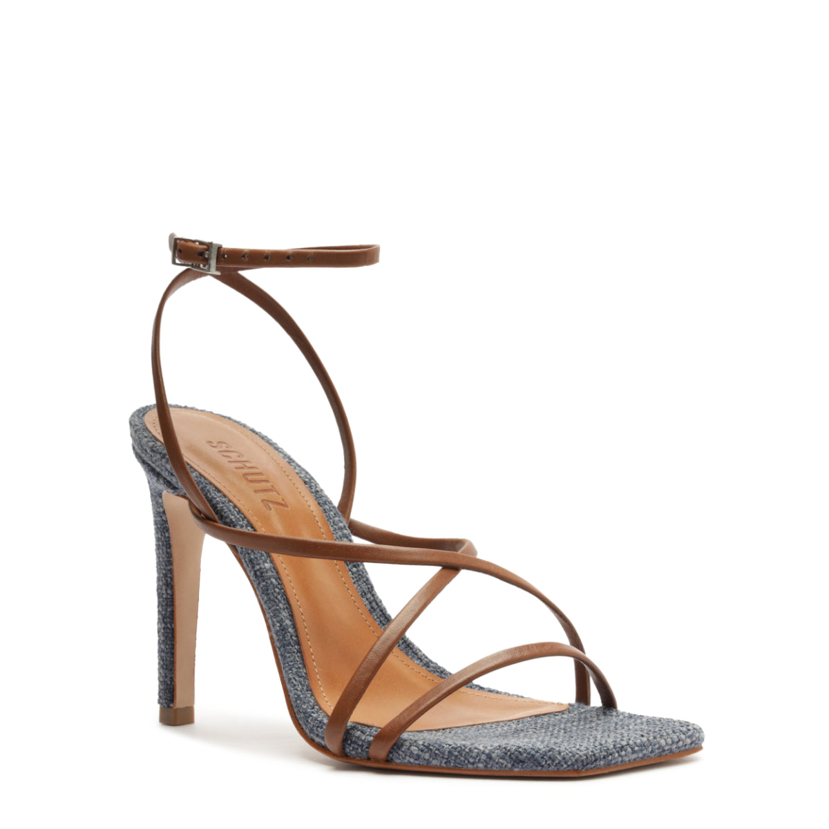 Bari Atanado Leather Sandal in Caramel