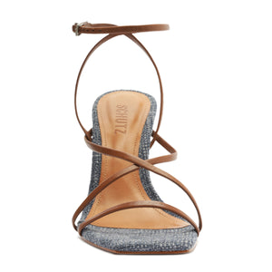 Bari Atanado Leather Sandal in Caramel