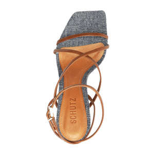 Bari Atanado Leather Sandal in Caramel