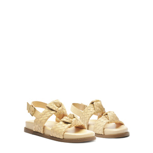 Kareena Knot Sporty Sandal in Pearl