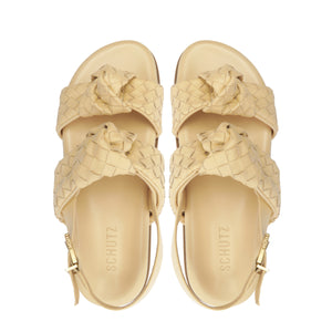 Kareena Knot Sporty Sandal in Pearl