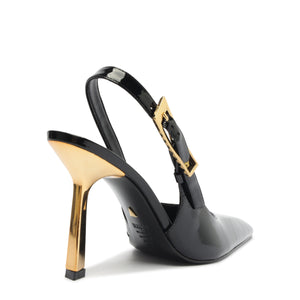 Ciara Patent Leather Pump in Black