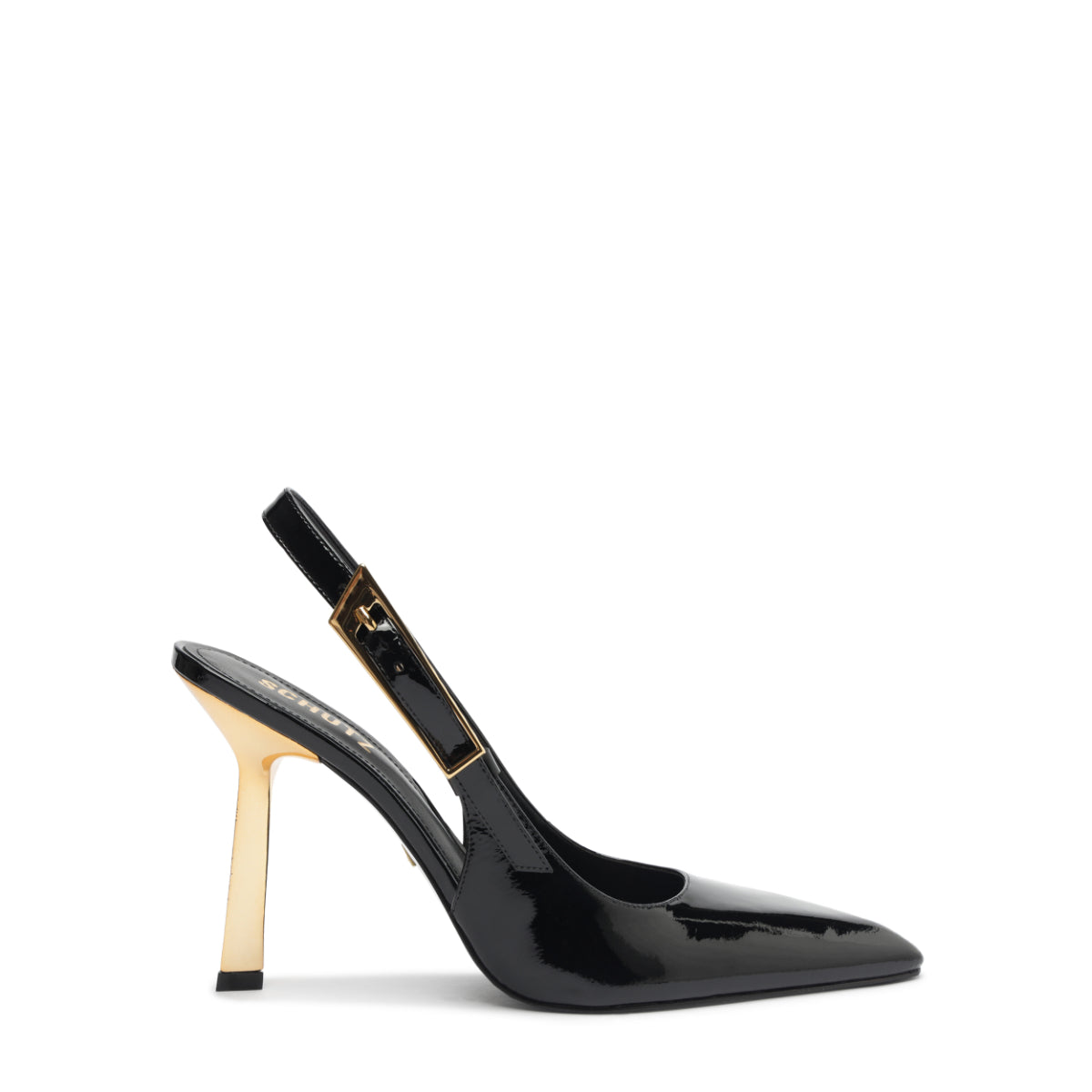 Ciara Patent Leather Pump in Black