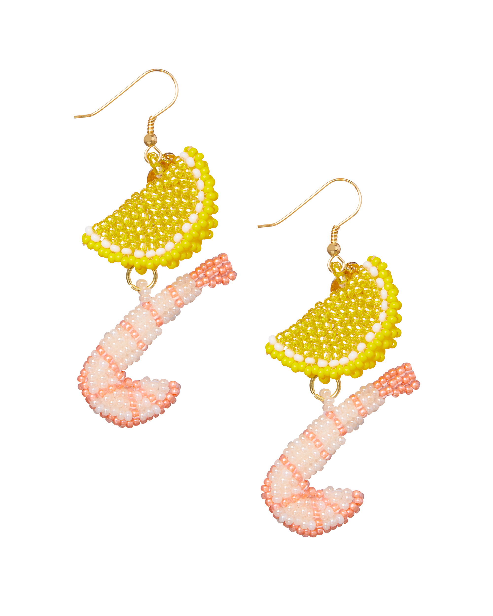 Shrimp Cocktail Earrings