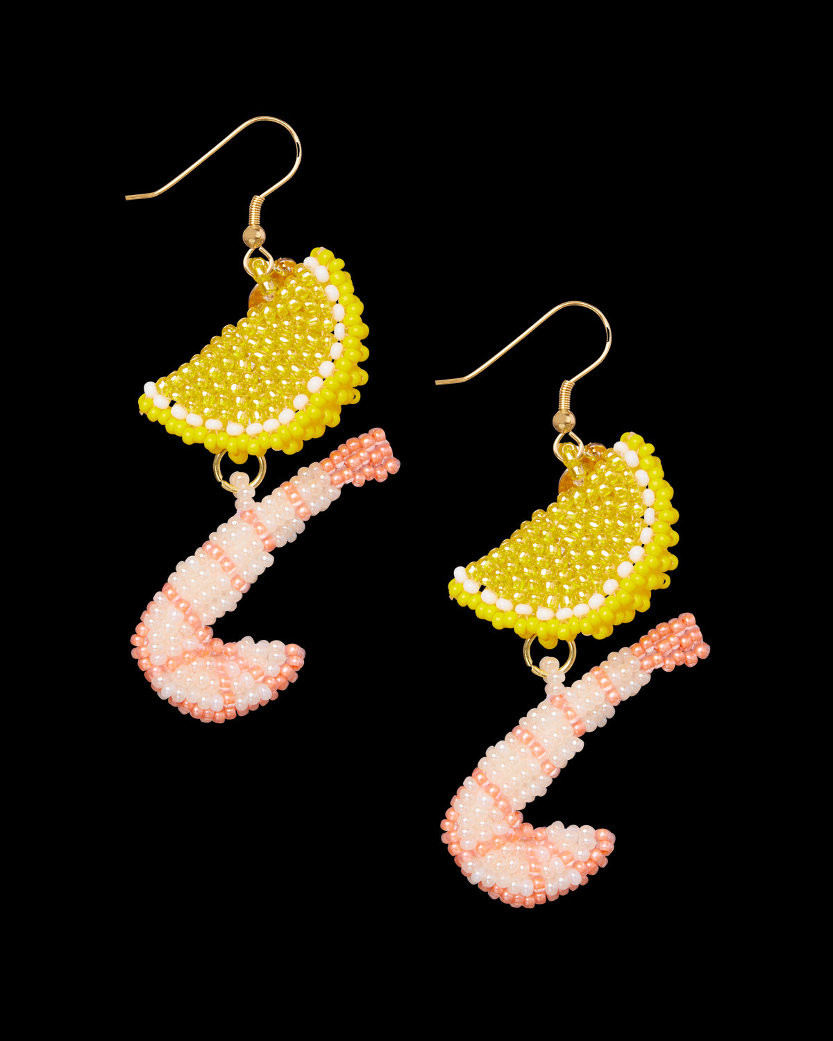 Shrimp Cocktail Earrings