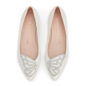 Butterfly Embellished Flat