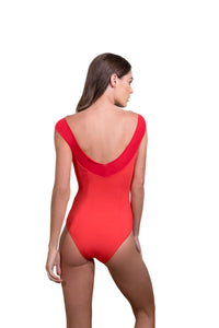 Serena One-Piece in Red