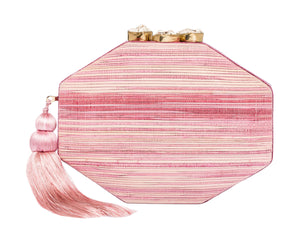 Sofia Clutch in Pink