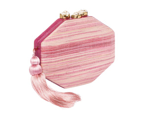 Sofia Clutch in Pink