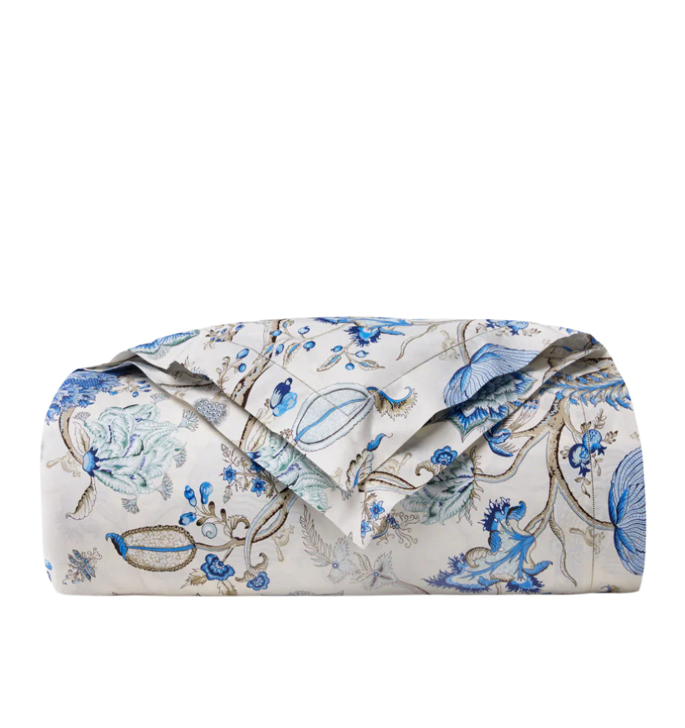 Pondicherry Duvet Cover in Sea