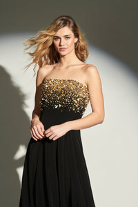 Bettany Gown in Black