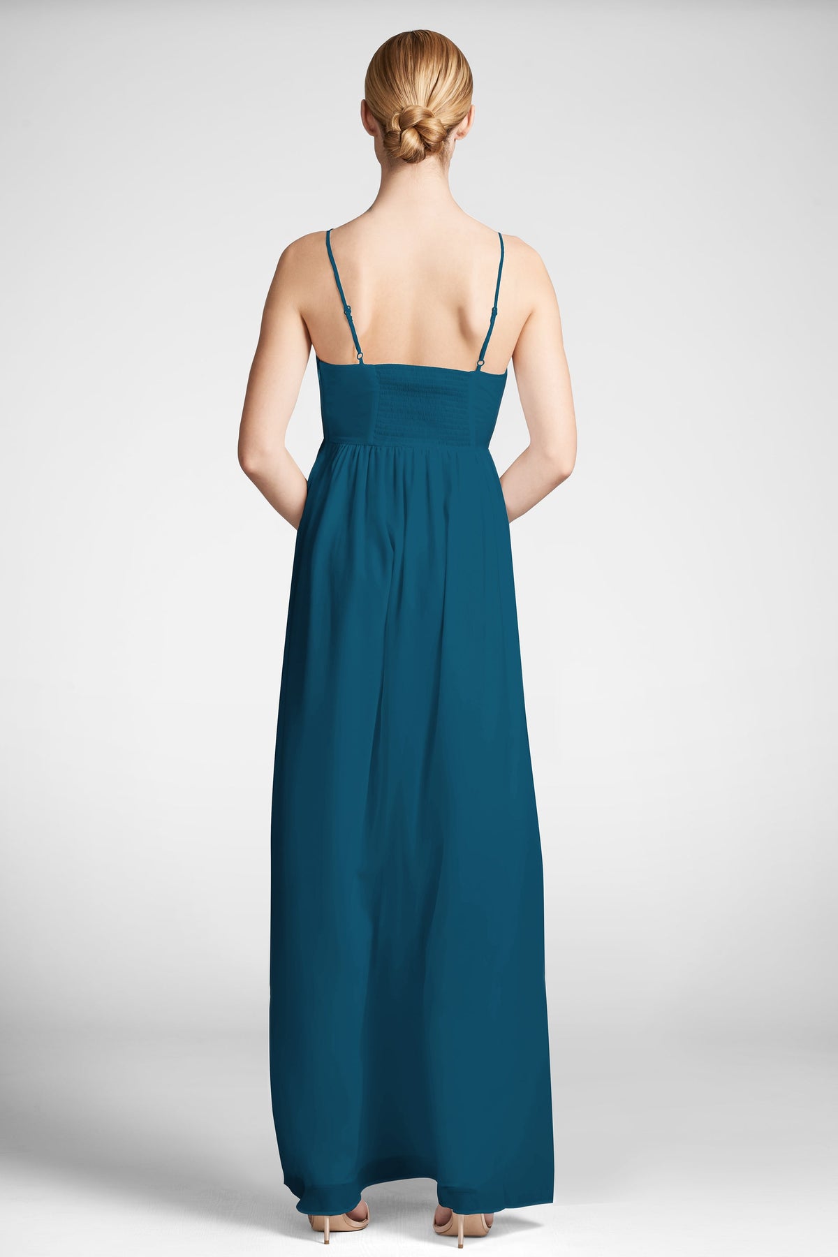 Sienna Gown in Bottle Green