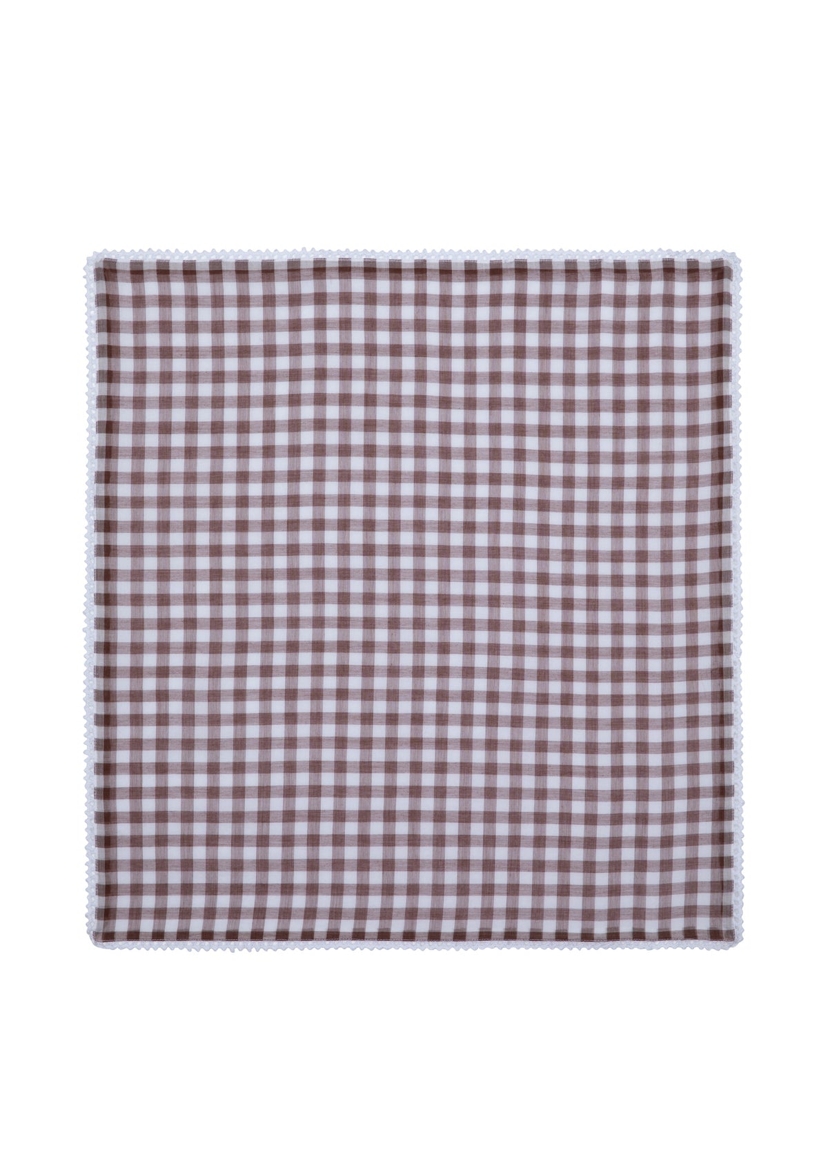 Headscarf in Chocolate Gingham